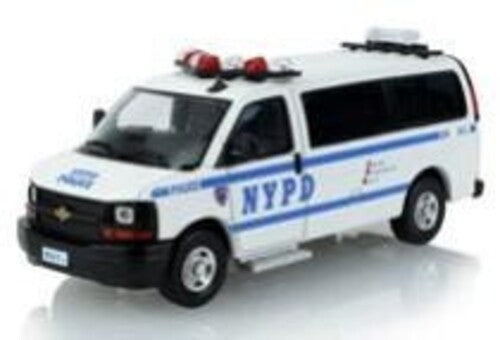 1:64 2015 Chevrolet Express Van Nypd Die-cast Car