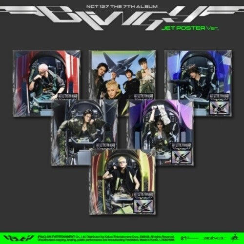 Nct 127 - Blingy - Jet Poster Version - Poster, Postcard, Sticker Sheet, Paper Model Kit, Folded Poster, Photo Card, CDR