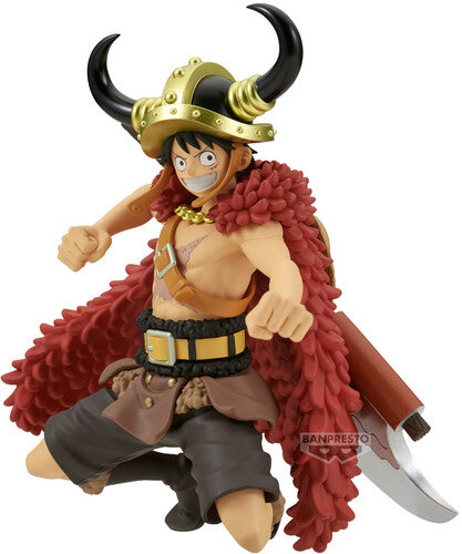 One Piece Battle Record Coll Luffy IV Statue