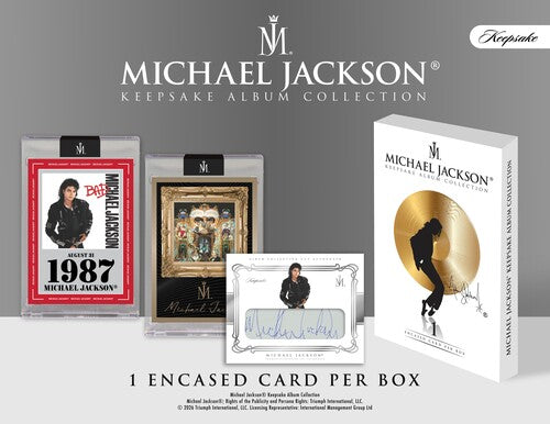 Keepsake - Michael Jackson Album Collection Spotlight Series trading card box