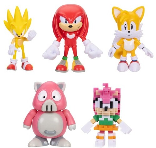 Sonic the Hedgehog - 35th anniversary 4 inch articulated Figures Wave 25 assortment