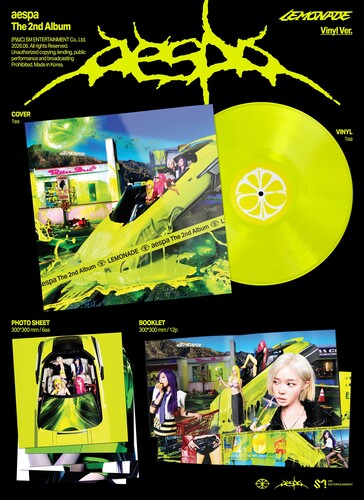 Aespa - The 2nd Album 'LEMONADE'   [Neon Yellow Vinyl]