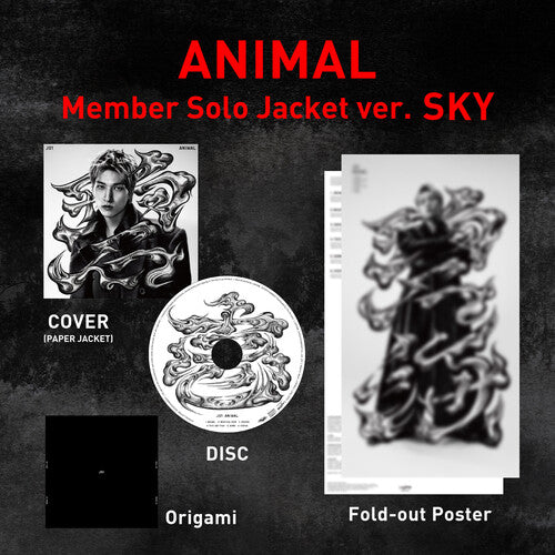 Jo1 - Animal: Member Solo Jacket Ver. Sky