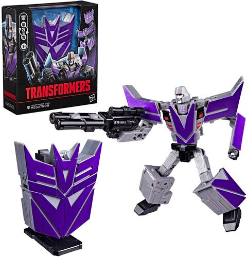 Transformers - Icons - Megatron Action Figure with Display Stand