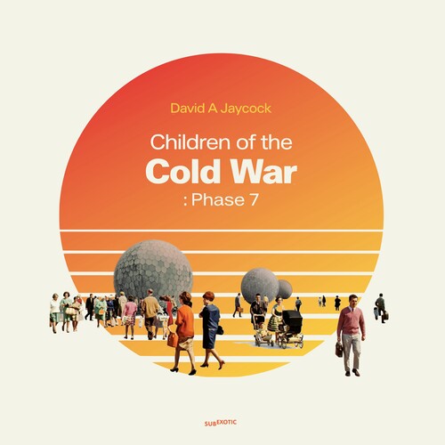 David a Jaycock - Children Of The Cold War: Phase 7 - Clear & Orange Marble Vinyl