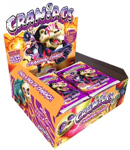 Craniacs series 4 - Cranimal Chaos trading cards 24ct PDQ