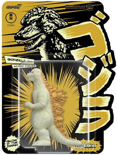 Toho - ReAction Figures Wv12 (SDCC, Glow) - Godzilla '89 (Glow)