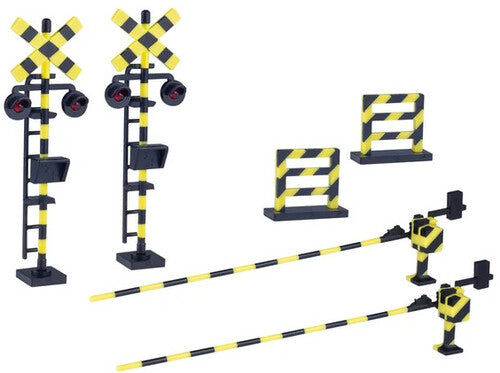 1/80 Scale Railway Crossing Set Model Kit