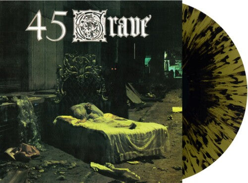 45 Grave - Sleep in Safety - Green with Black Splatter