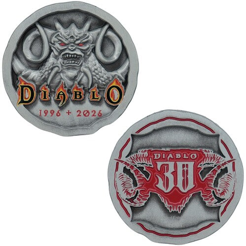 Diablo Ltd Ed 30th Ann Presentation Coin (Clcb)