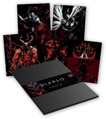 Diablo Ltd Ed 30th Ann Set Of 5 Lithographs (Clcb)