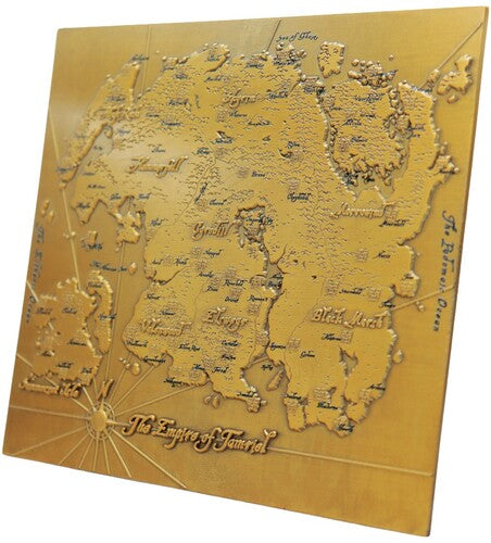 The Elder Scrolls - Limited Edition Replica - Metal Map of Tamriel