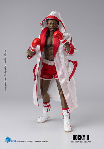 HIYA Exquisite Super Series 1/12 Scale 6 Inch Rocky II Apollo Action Figure