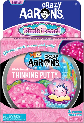 Crazy Aaron's Mega Pink Pearl, 1LB Mega Tin