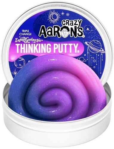 Crazy Aaron's Thinking Putty Intergalactic, 4'' Full Size Tin