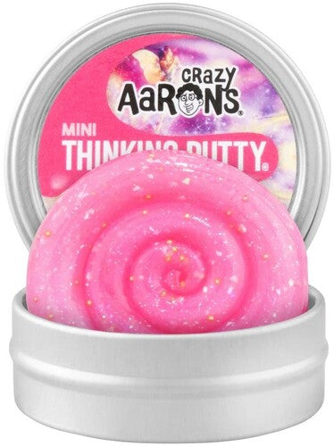 Crazy Aaron's Mini Thinking Putty Fairy Sprinkles, Mini 2'' Tin