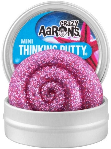 Crazy Aaron's Mini Thinking Putty Starfish, Mini 2'' Tin