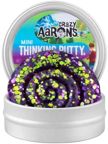 Crazy Aaron's Mini Thinking Putty Loot Box, Mini 2'' Tin