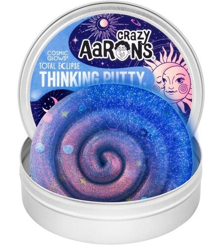 Crazy Aaron's Thinking Putty Total Eclipse, 4'' Full Size Tin