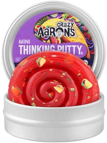 Crazy Aaron's Mini Thinking Putty Take a Taco, Mini 2'' Tin
