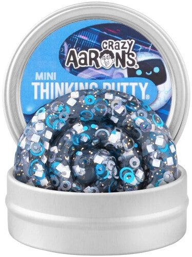 Crazy Aaron's Mini Thinking Putty Bounce Bot, Mini 2'' Tin