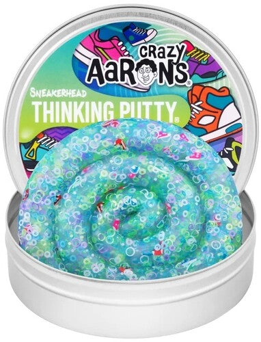 Crazy Aaron's Thinking Putty Sneakerhead, 4'' Full Size Tin
