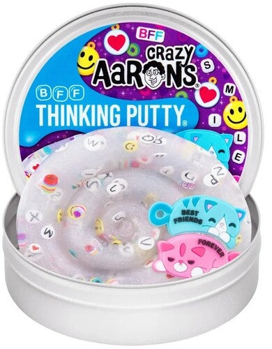 Crazy Aaron's Thinking Putty BFF, 4'' Full Size Tin