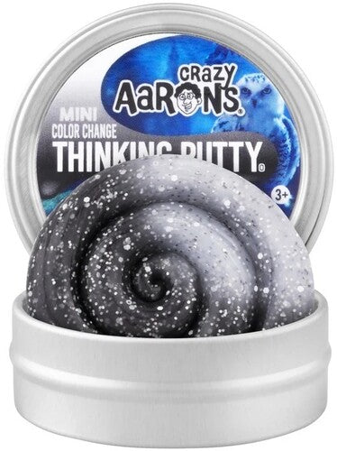 Crazy Aaron's Mini Thinking Putty Color Change Owl, Mini 2'' Tin