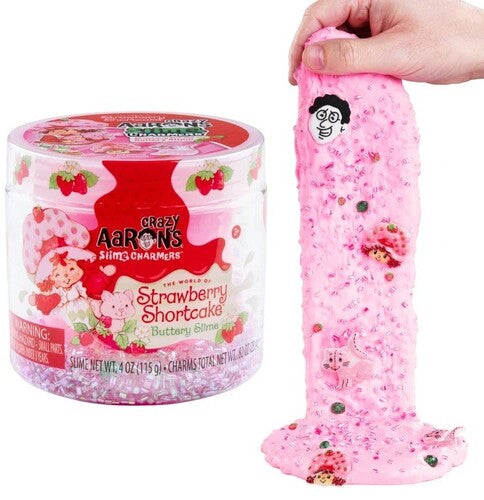 Crazy Aaron's Slime Charmers Strawberry Shortcake