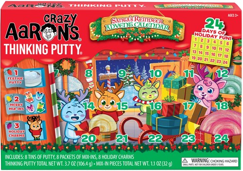 Crazy Aaron's 2026 Santa's Reindeer Advent Calendar