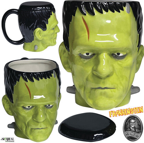 Universal Monsters - Frankenstein 18oz Molded Ceramic Coffee Mug