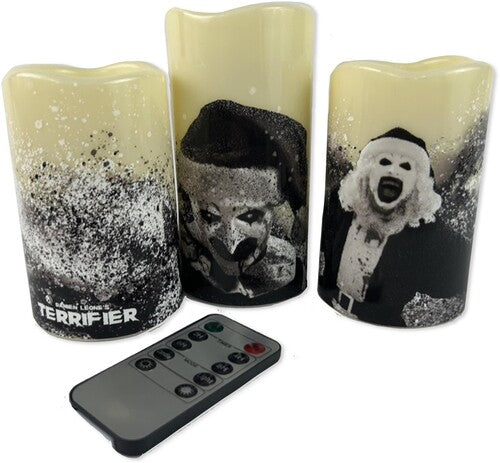 Terrifier - 3-Piece LED Flameless Candle Set with Remote Control