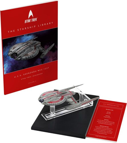 Star Trek: Discovery - Starship Library Vol. 5 - U.S.S. Shenzhou NCC-1227 Die-Cast Ship & Book Set