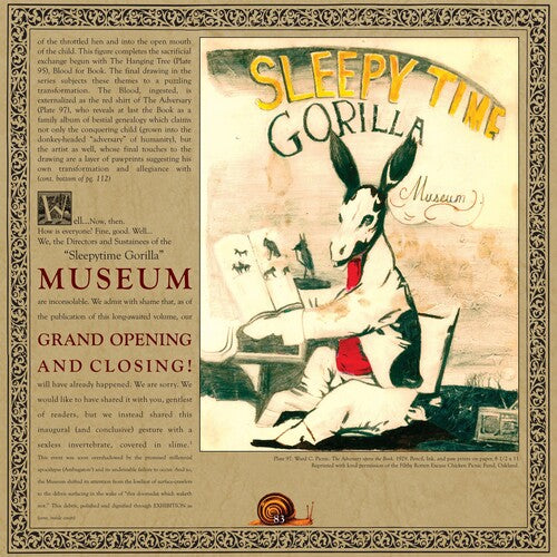 Sleepytime Gorilla Museum - Grand Opening and Closing - Grey