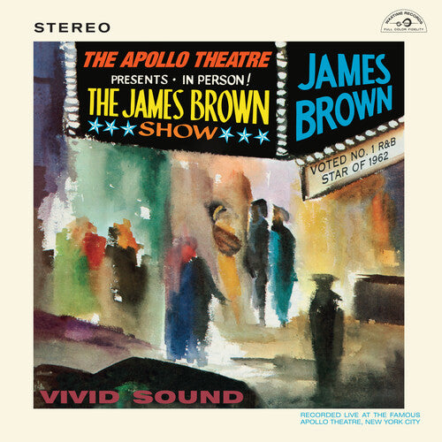 James Brown - Live At The Apollo - Limited 180-Gram Red Colored Vinyl with Bonus Tracks