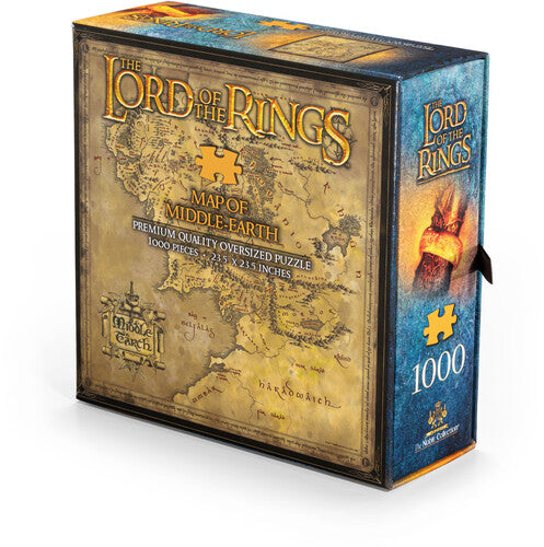 Lord of the Rings - Map of Middle-Earth 1000 Piece Puzzle