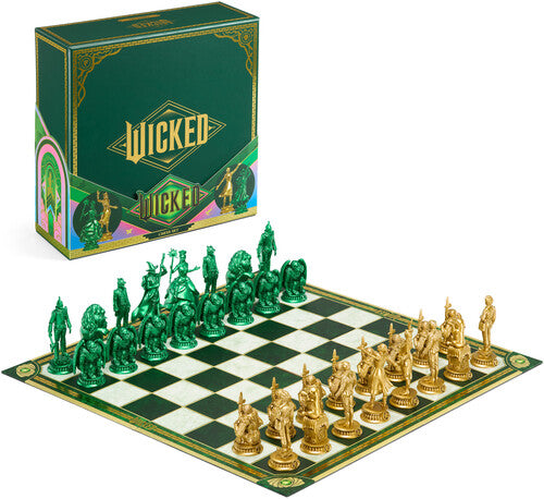 Wicked Chess Set - Shiz vs. Emerald City
