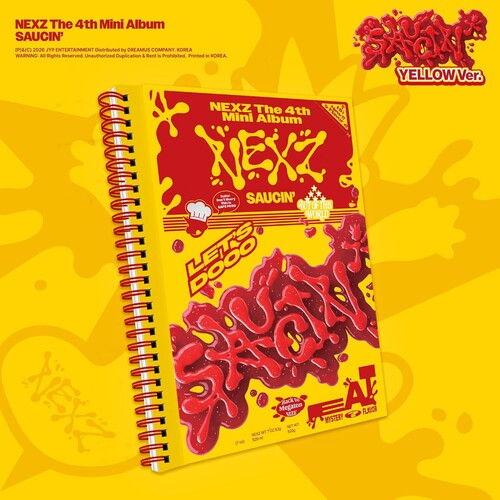 Nexz - The 4th Mini Album SAUCIN' [YELLOW VER.]