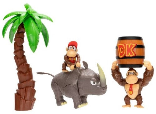 Donkey Kong Jungle Adventure diorama set