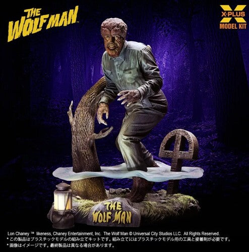 Lon Chanel Jr The Wolf Man 1/8 Scale Plastic Model Kit