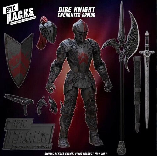 Dire Knight Enchanted Armor Epic Hacks 1/12 Af