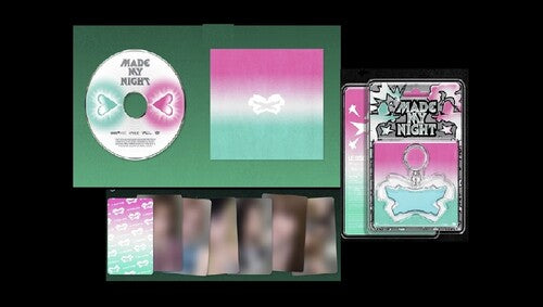 Le Sserafim - 2nd Single Album 'Made My Night' (Glow Clicker Keychain) [Mint ver.]