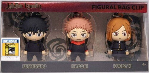 Jujutsu Kaisen 3d Foam Bag Clip 3pc Set (Clcb)
