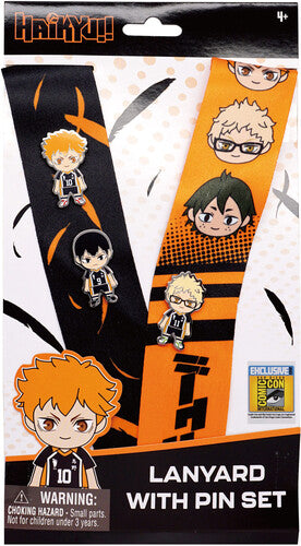 Haikyuu Lanyard With Pins Set (Clcb) (Pin) (Lan)