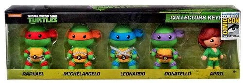 Tmnt Foam Key Ring 5pc Set (Clcb) (Key)
