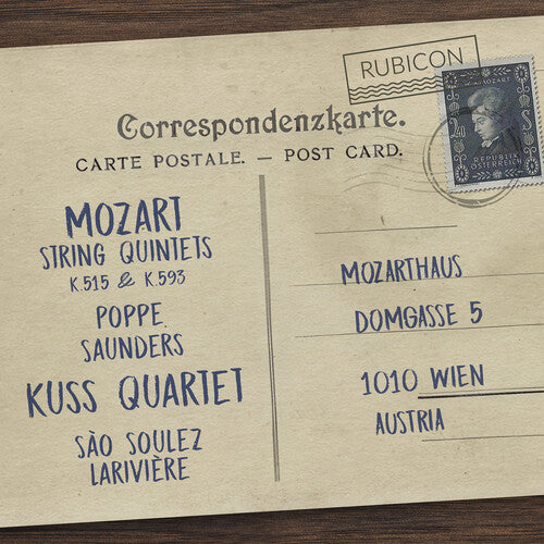 Kuss Quartet - Mozart: String Quintets K.515 & K.593
