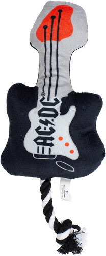 Perri's Ac/dc Plush Guitar Rope Dog Toy (Plus)