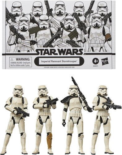 Star Wars: The Mandalorian & Grogu - Vintage Collection - Imperial Remnant Stormtrooper Action Figure 4-Pack