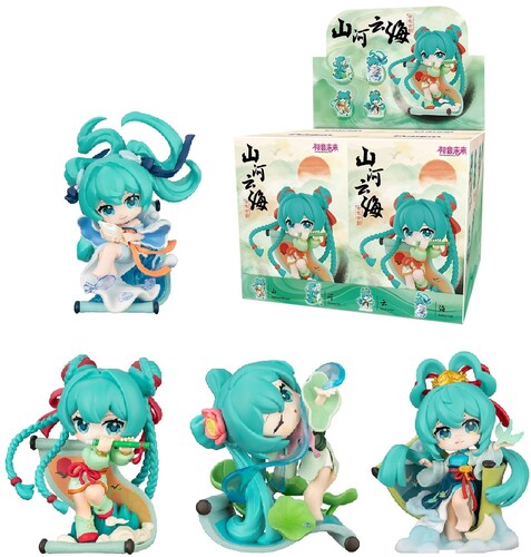 Hatsune Miku Oriental Elegance V1 4pc Pdq (Fig)