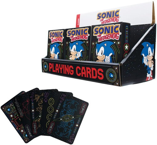 Sonic The Hedgehog Playing Cards 12ct Pdq (Clcb)